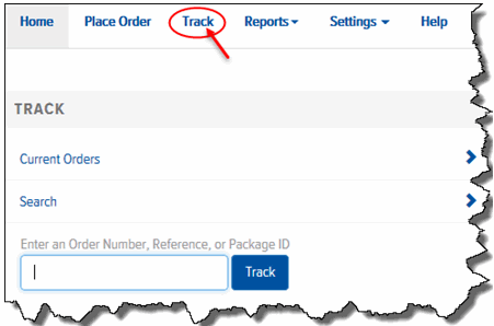 View Current Orders   Track Link 